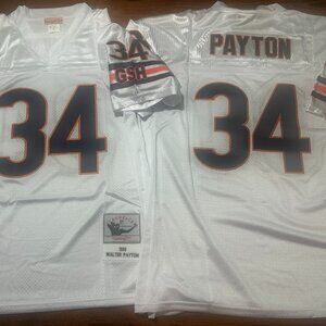 1985 CHICAGO BEARS WALTER PAYTON Men's JERSEY Sz 48,50,52,54 by Mitchell & Ness